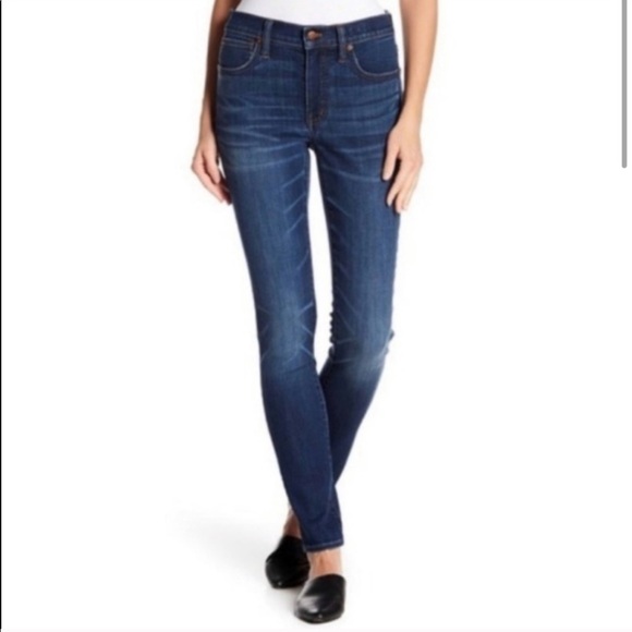 NWT Madewell | 9” High Rise Skinny Jeans - Picture 3 of 10